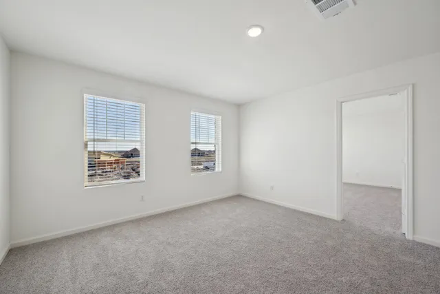 a view of empty room