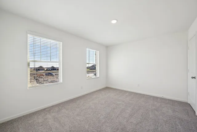 a close up view of racks on the wall