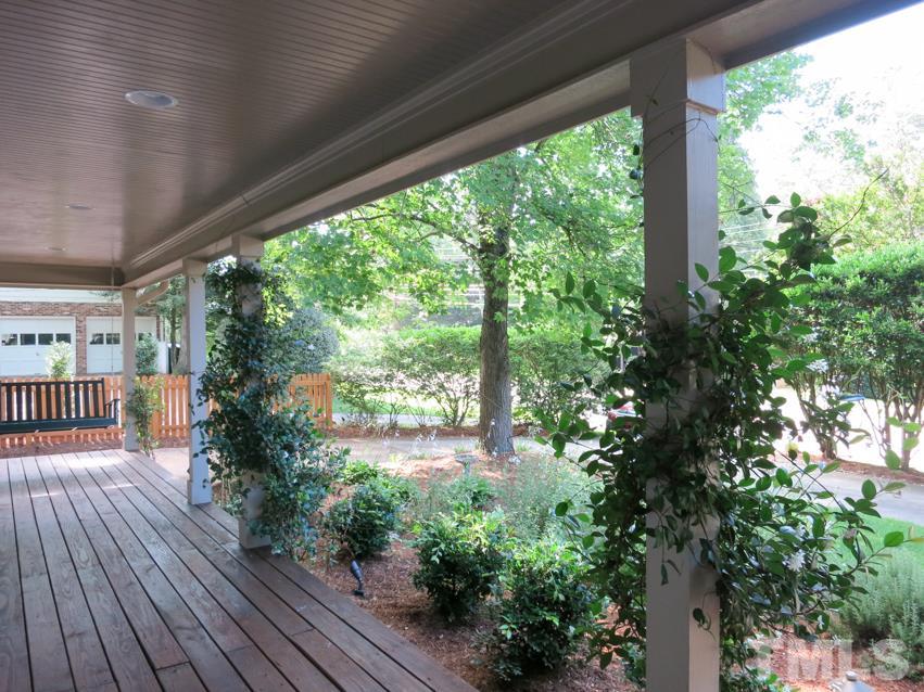 704 Currituck Drive Raleigh, NC 27609 - Photo 2 of 25 a view of backyard with green space