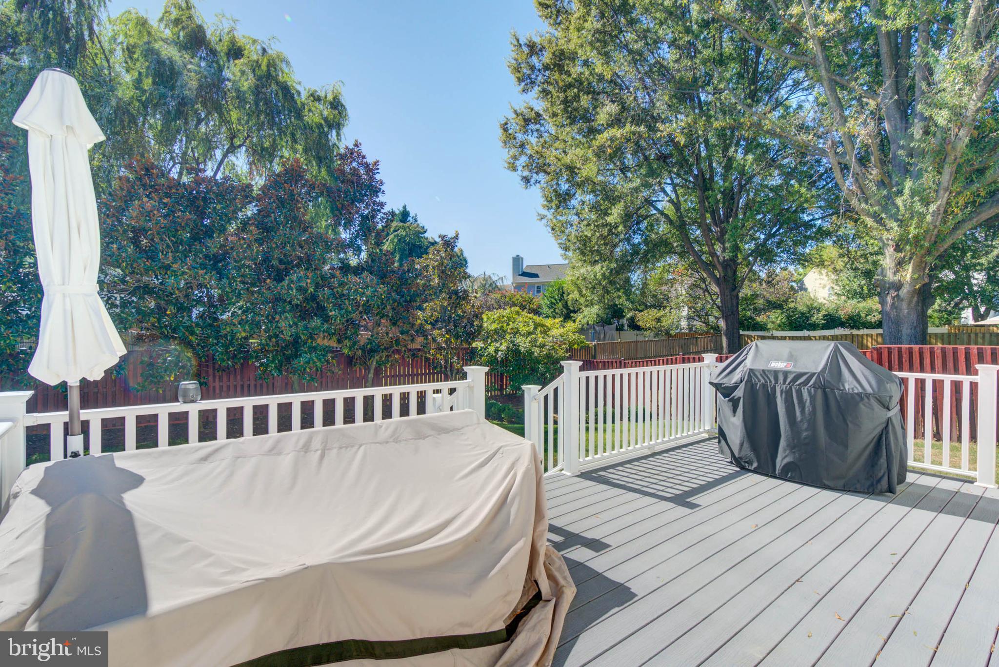 6617 Morning Ride Circle Alexandria, VA 22315 - Photo 51 of 51 a view of a deck patio and outdoor space