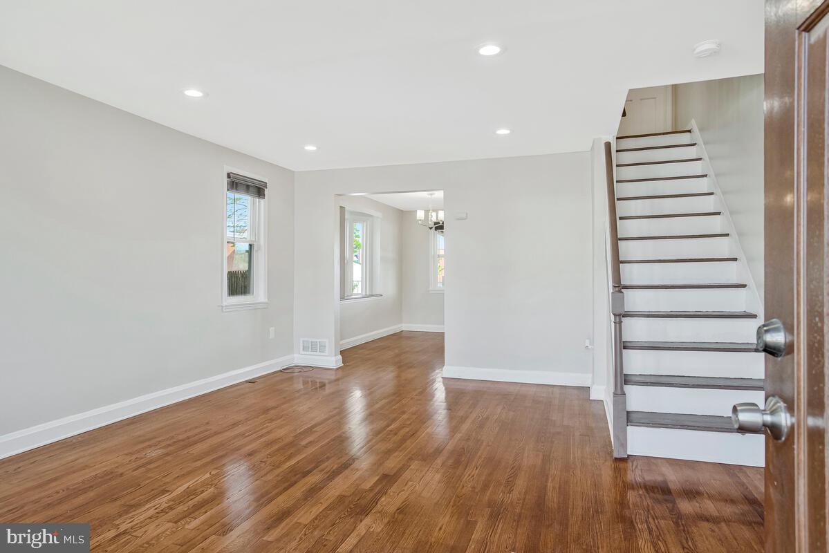 8352 Kavanagh Road Dundalk, MD 21222 - Photo 5 of 32 a view of entryway with wooden floor
