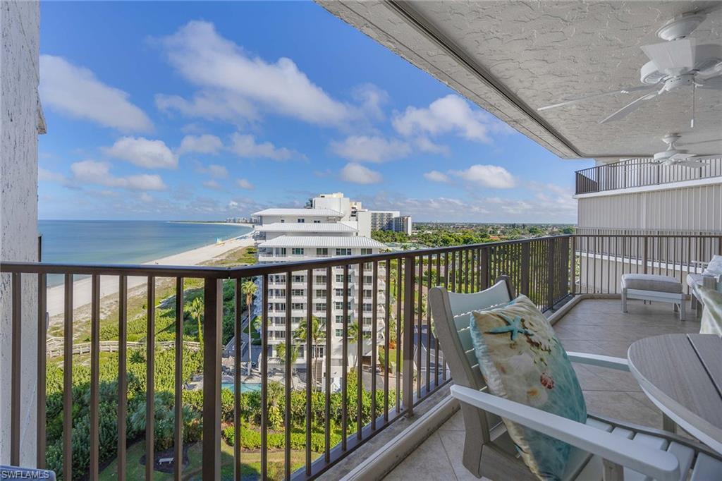 840 South Collier Boulevard, Unit 1104 Marco Island, FL 34145 - Photo 31 of 50 a view of balcony with furniture