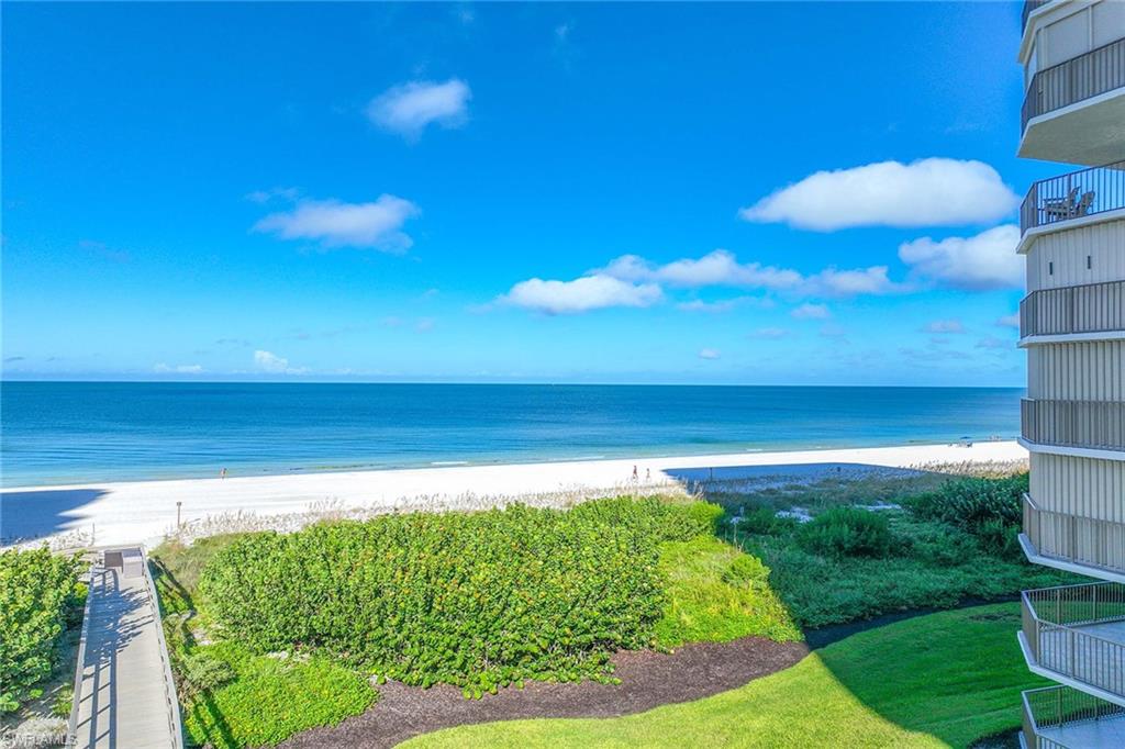 840 South Collier Boulevard, Unit 1104 Marco Island, FL 34145 - Photo 49 of 50 a view of a yard with an ocean