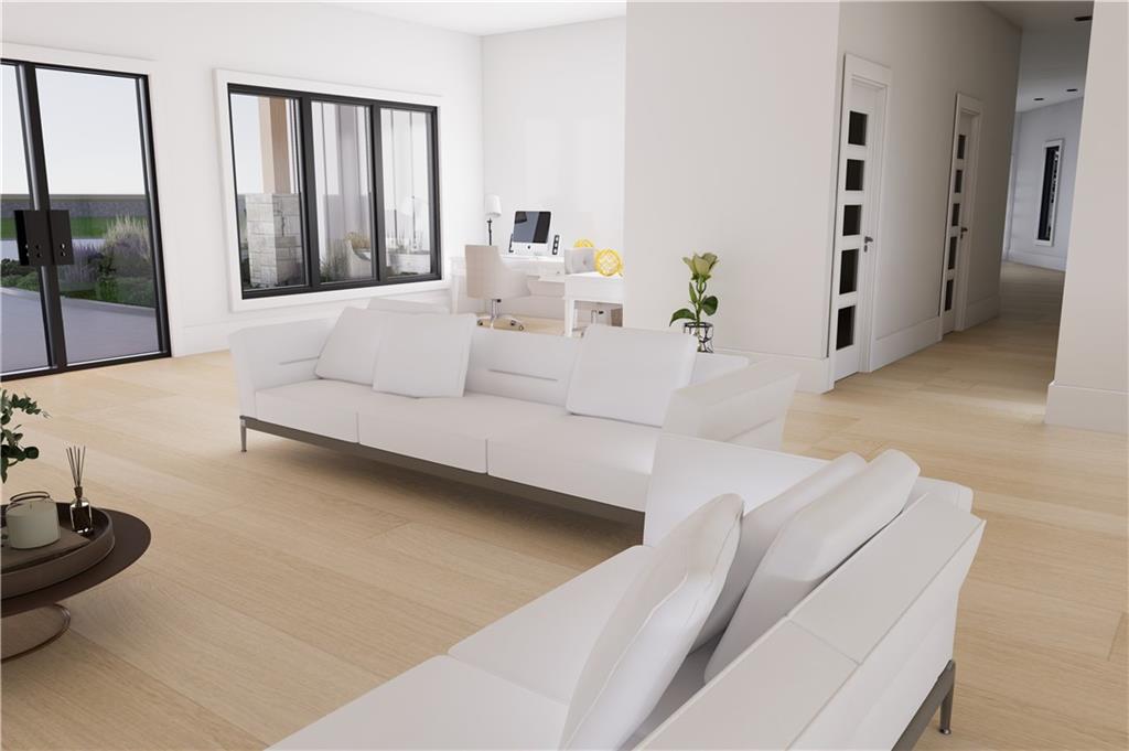 385 River Bend Road Dawsonville, GA 30534 - Photo 17 of 42 a living room with furniture and large windows