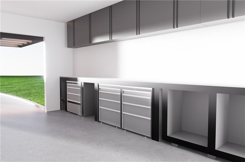 385 River Bend Road Dawsonville, GA 30534 - Photo 23 of 42 a view of storage and utility room with washer and dryer