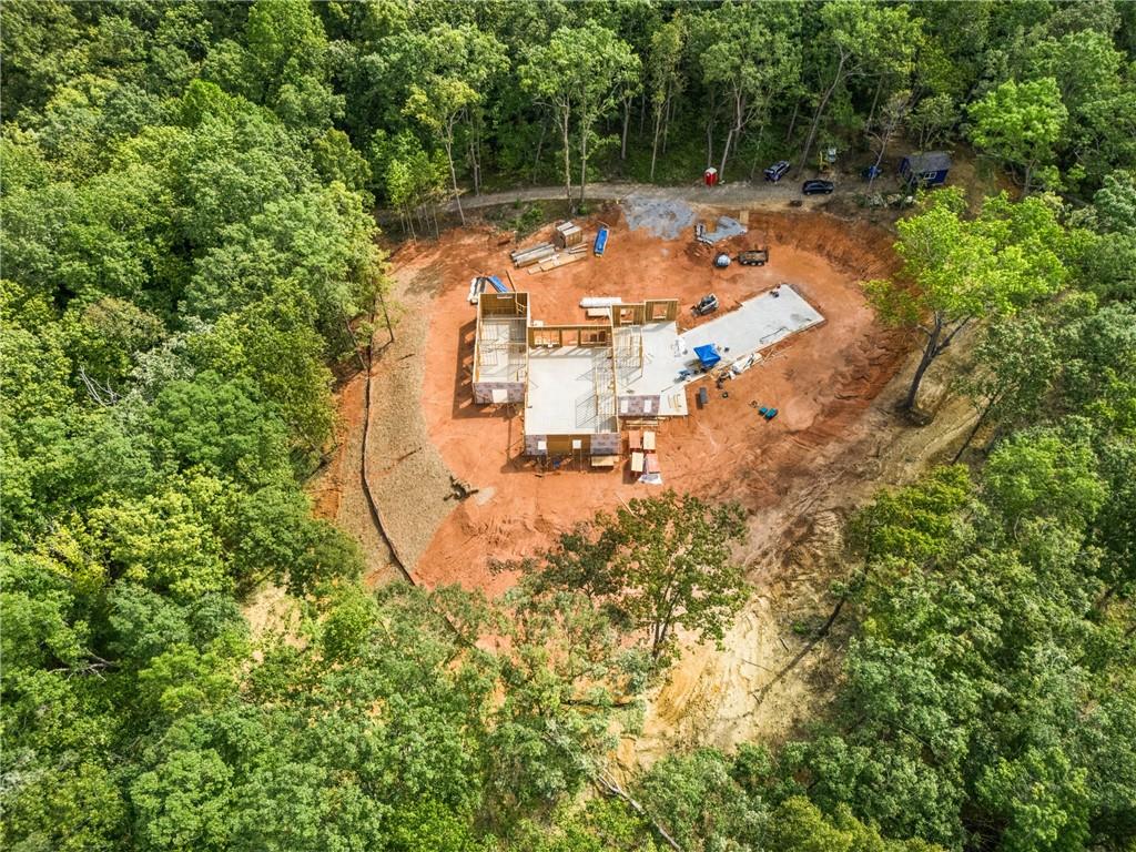385 River Bend Road Dawsonville, GA 30534 - Photo 28 of 42 a view of a swimming pool with an outdoor space