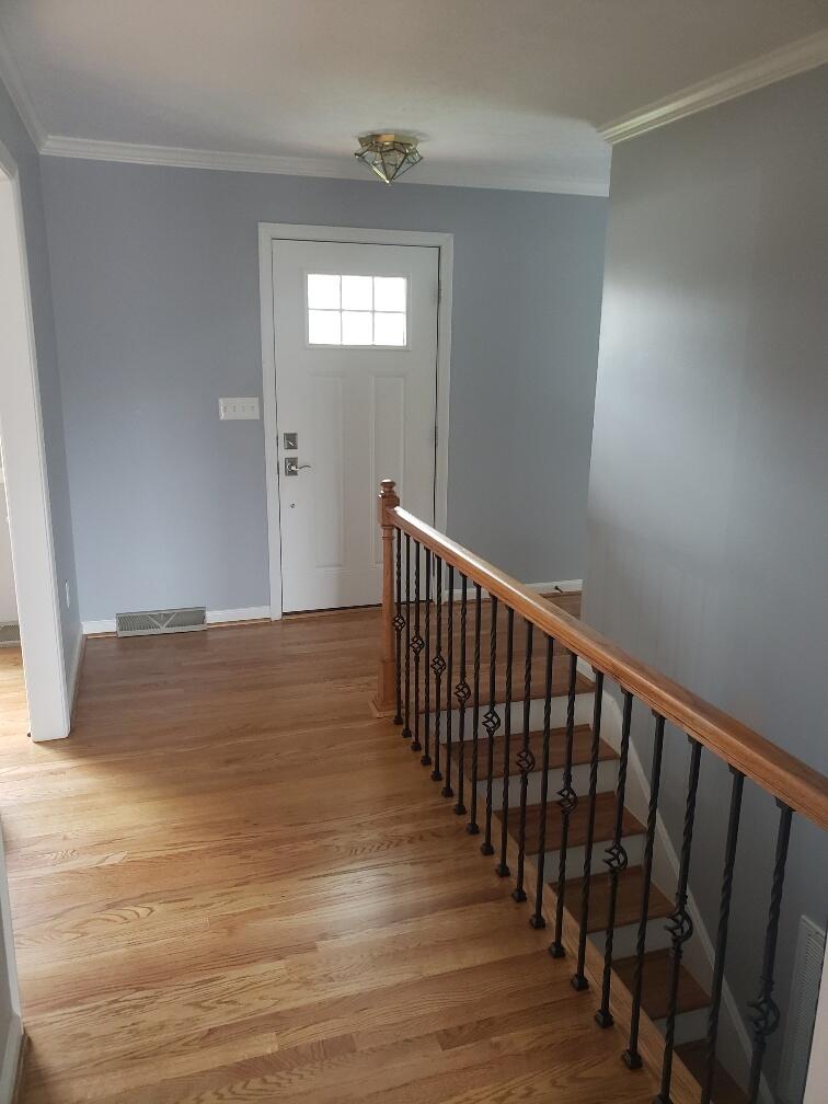 2086 Founding Way Road Bedford, VA 24523 - Photo 10 of 32 a view of hallway with wooden floor