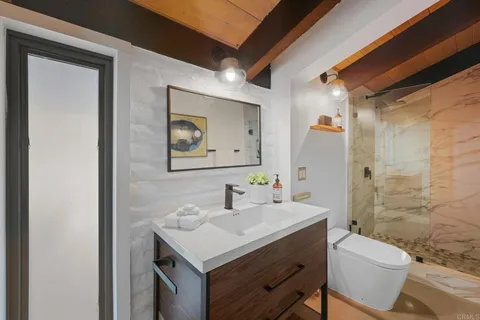 a view of sitting area in front of house