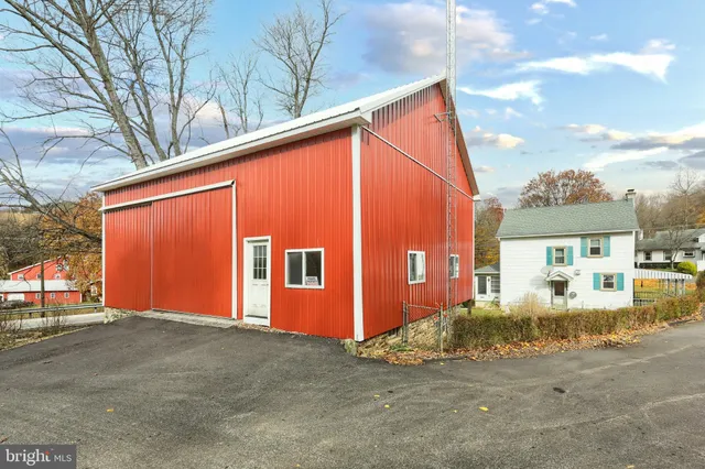 a backyard of a house
