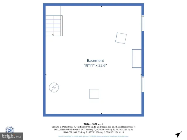 a picture of a park with a bench