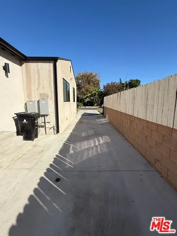 a view of balcony with couch