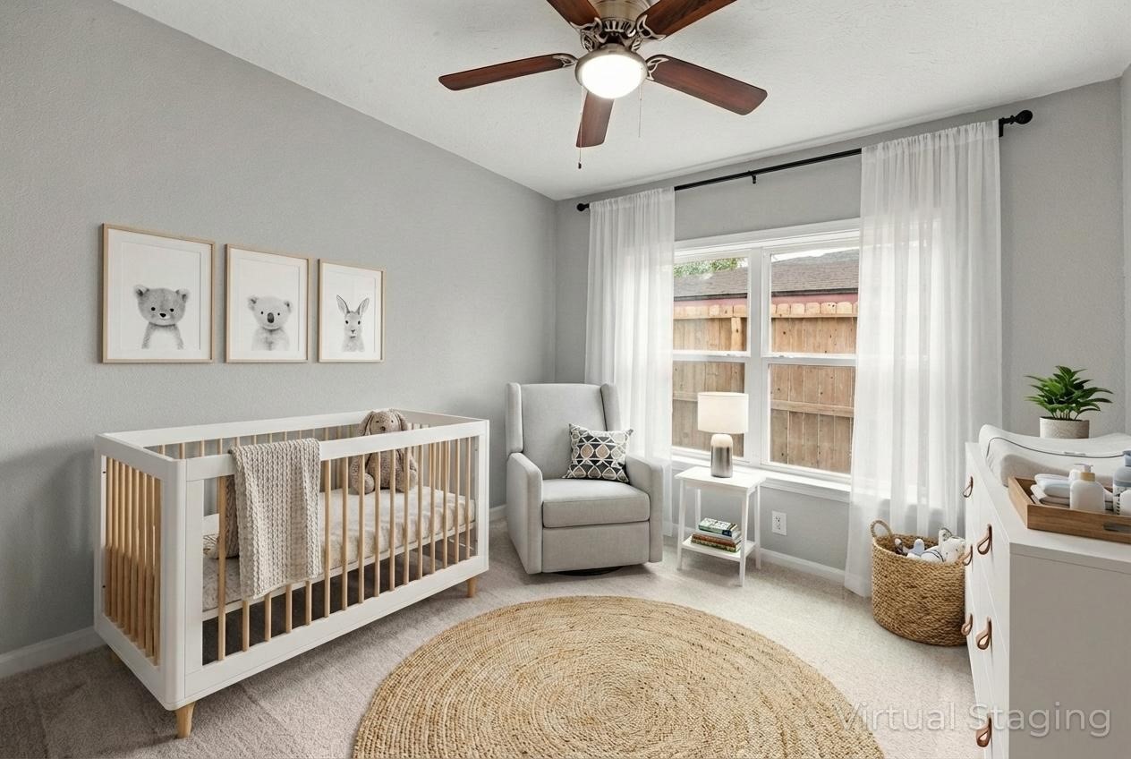 7630 Lady Street Houston, TX 77021 - Photo 15 of 32 Bed 2 - Virtually Staged for your Enjoyment!