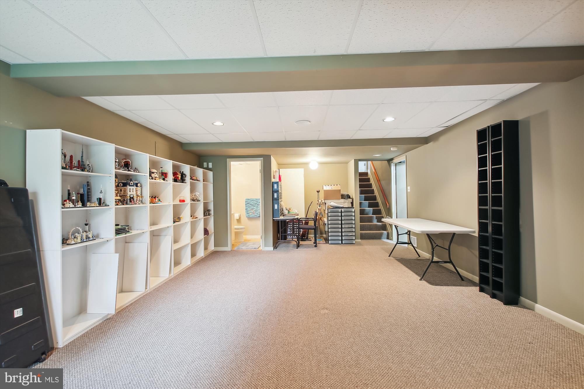 312 Delight Meadows Road Reisterstown, MD 21136 - Photo 34 of 37 Finished Lower Level Rec Room