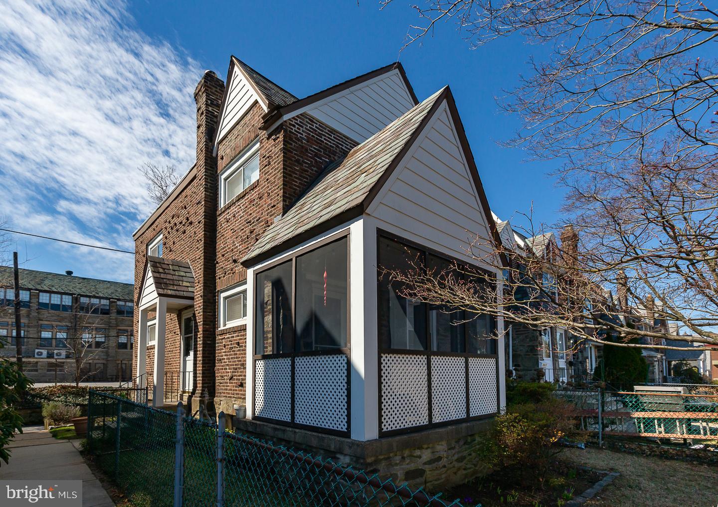133 Green Valley Road Upper Darby, PA 19082 - Photo 2 of 29 Exterior Front With Porch