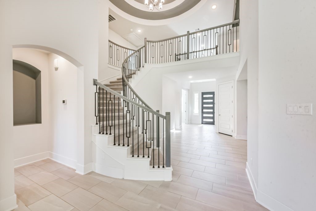 126 Keechie Creek Court Conroe, TX 77304 - Photo 17 of 50 a view of entryway and hall with a front door