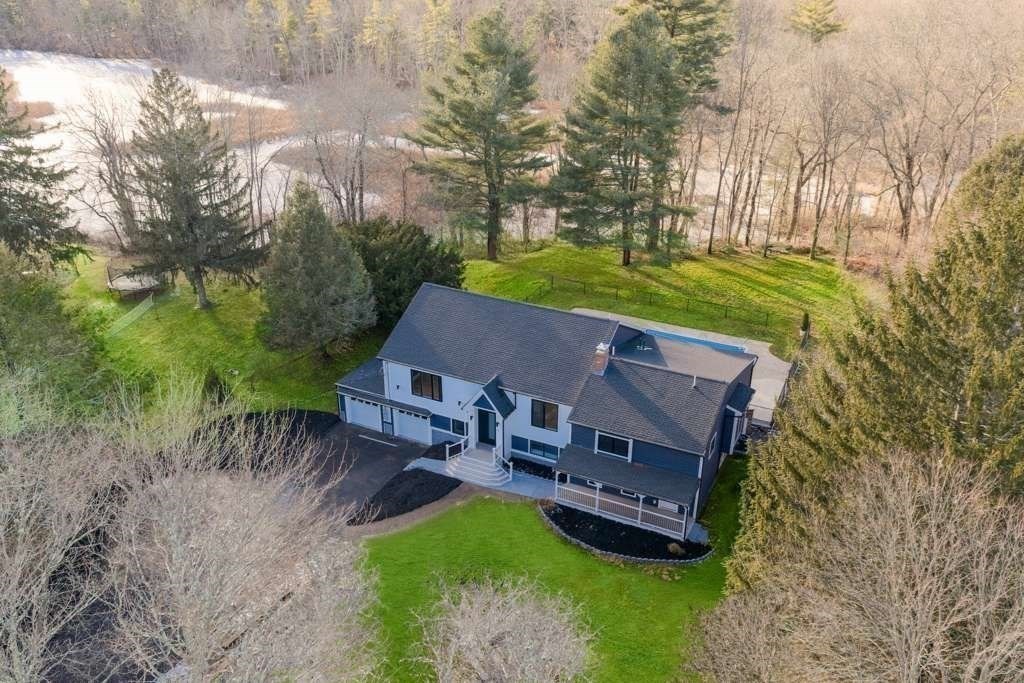 85 Jewell Street Mansfield, MA 02048 - Photo 2 of 42 an aerial view of a house