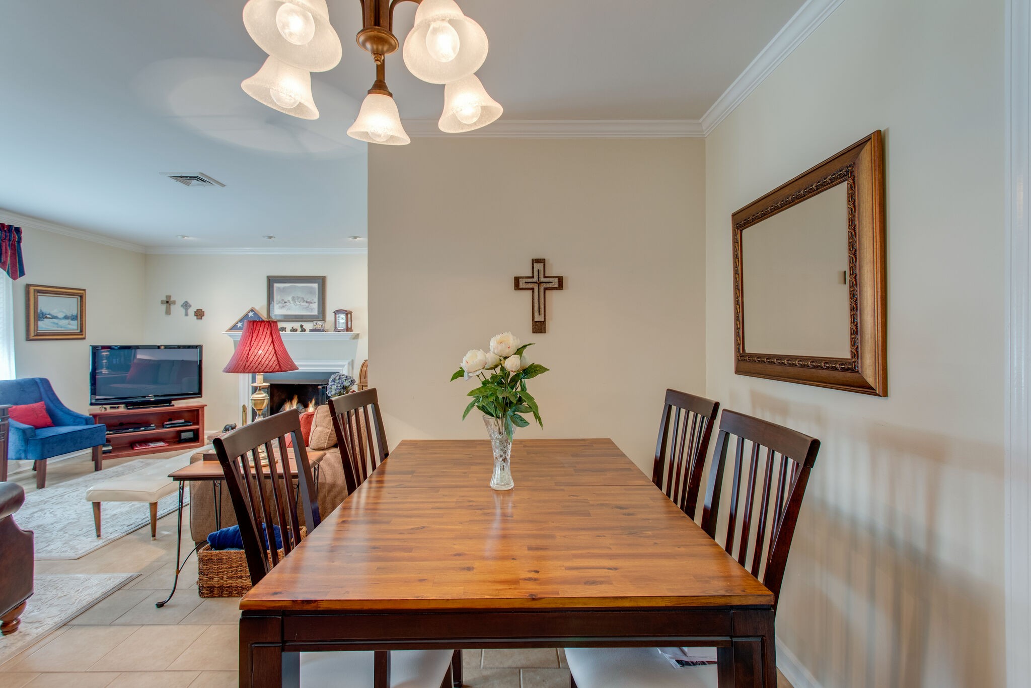 1006 General George Patton Road Nashville, TN 37221 - Photo 8 of 29 a view of a dining room with furniture and wooden floor