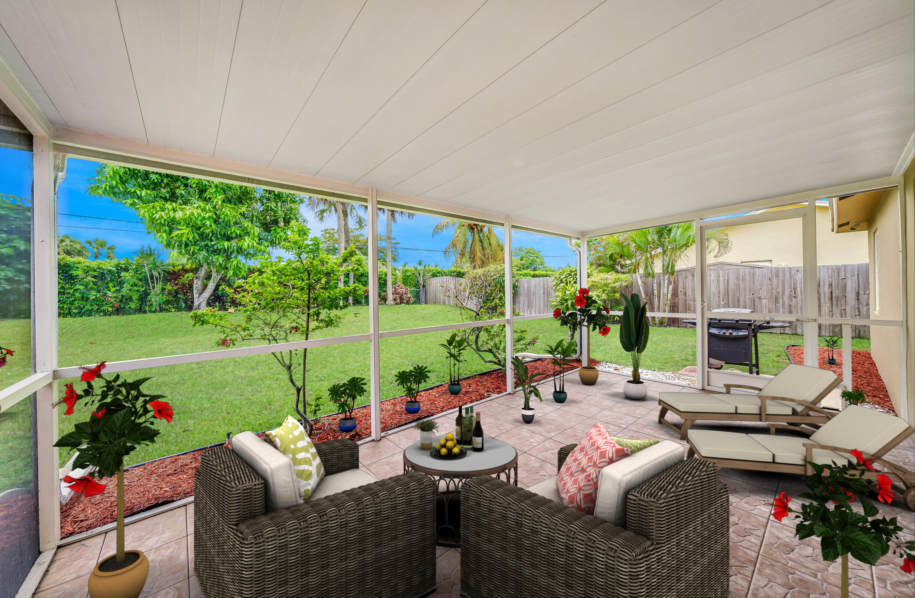 9764 Alaska Circle Boca Raton, FL 33434 - Photo 5 of 57 patio with Virtual Furniture