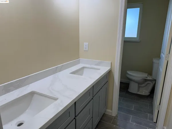 a bathroom with a sink and a toilet