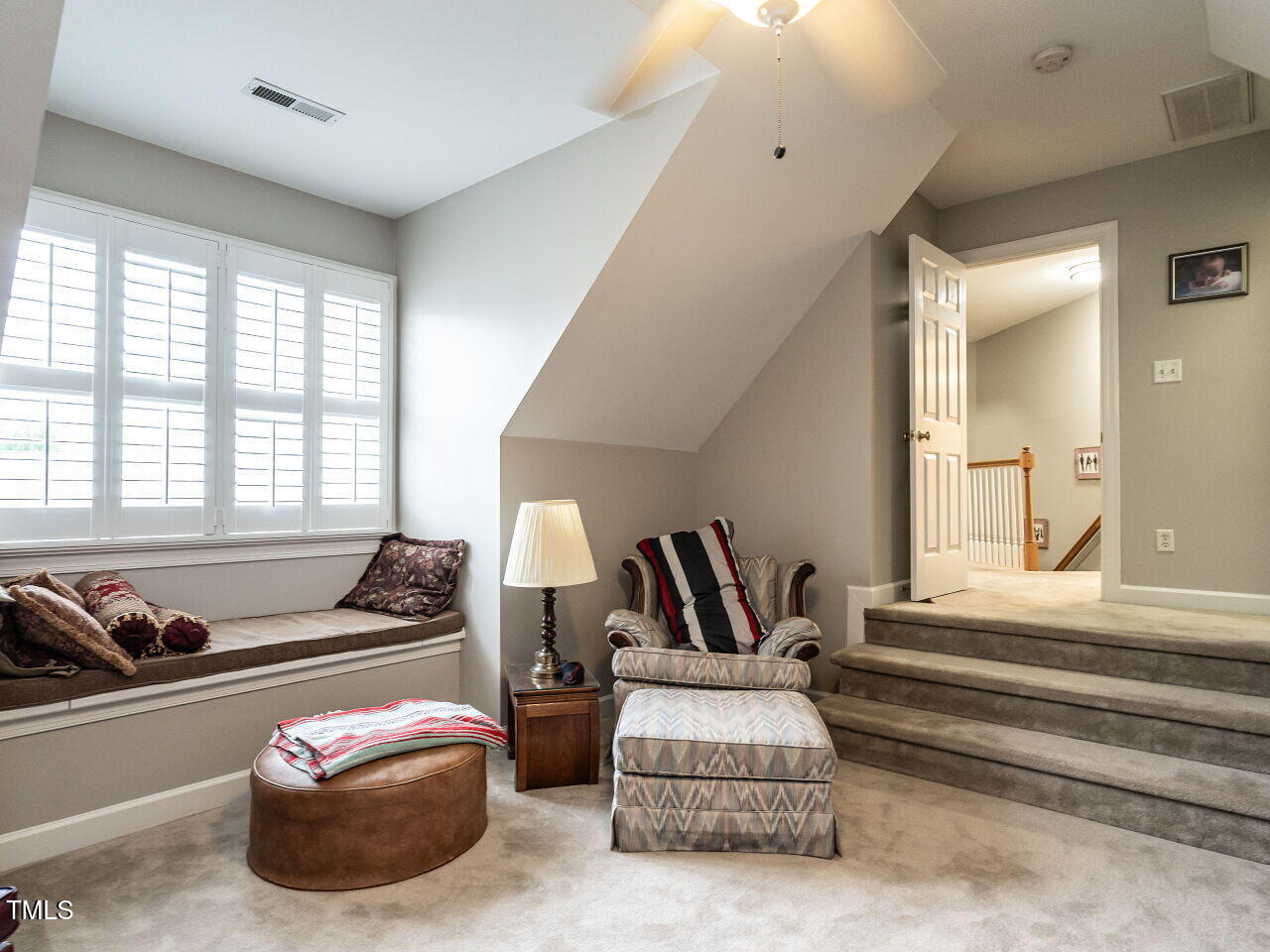 4203 Norman Ridge Lane Raleigh, NC 27613 - Photo 14 of 15 a bedroom with furniture and a large window