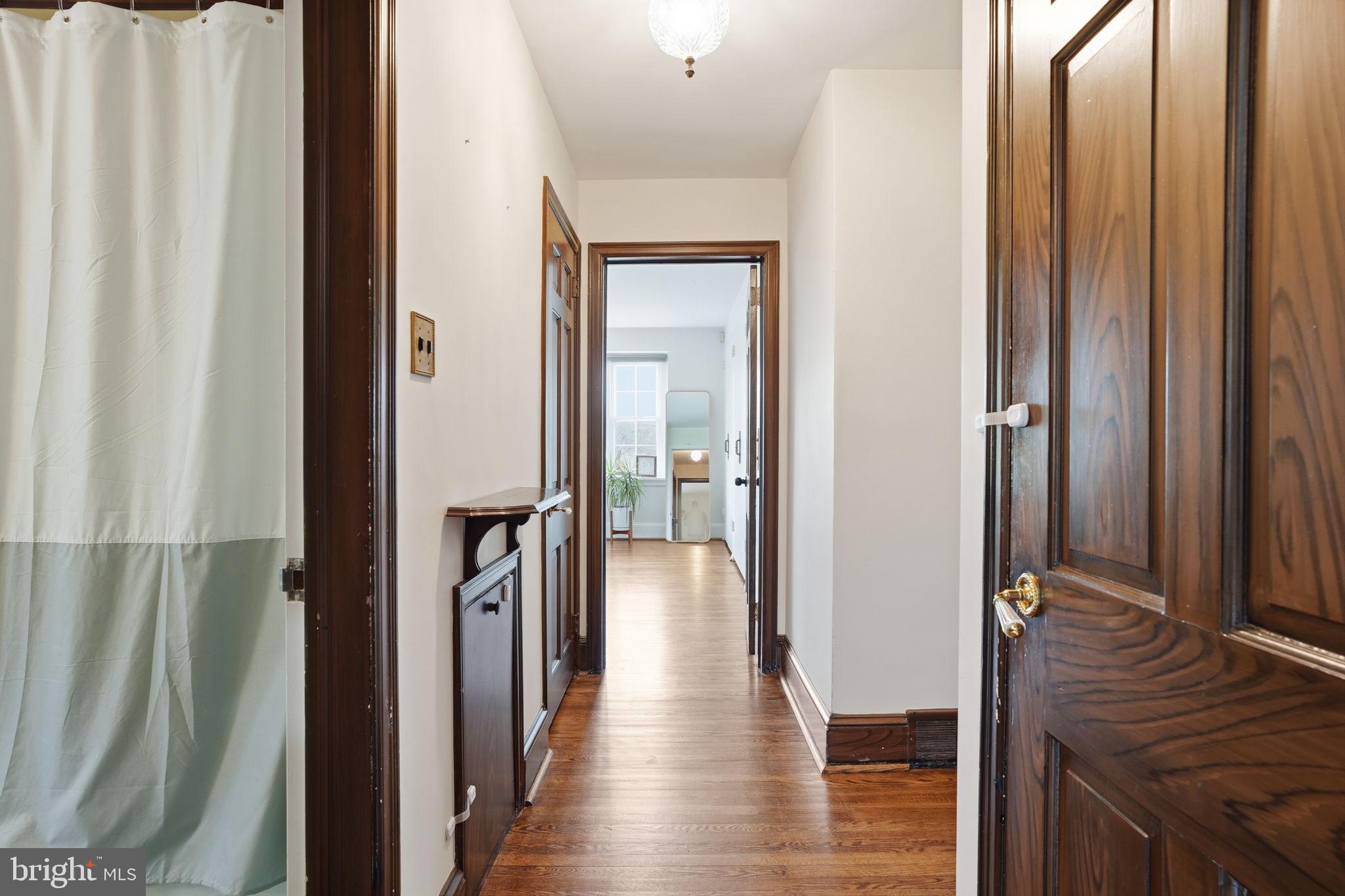 448 Moredon Road Huntingdon Valley, PA 19006 - Photo 23 of 66 a view of hallway with wooden floor