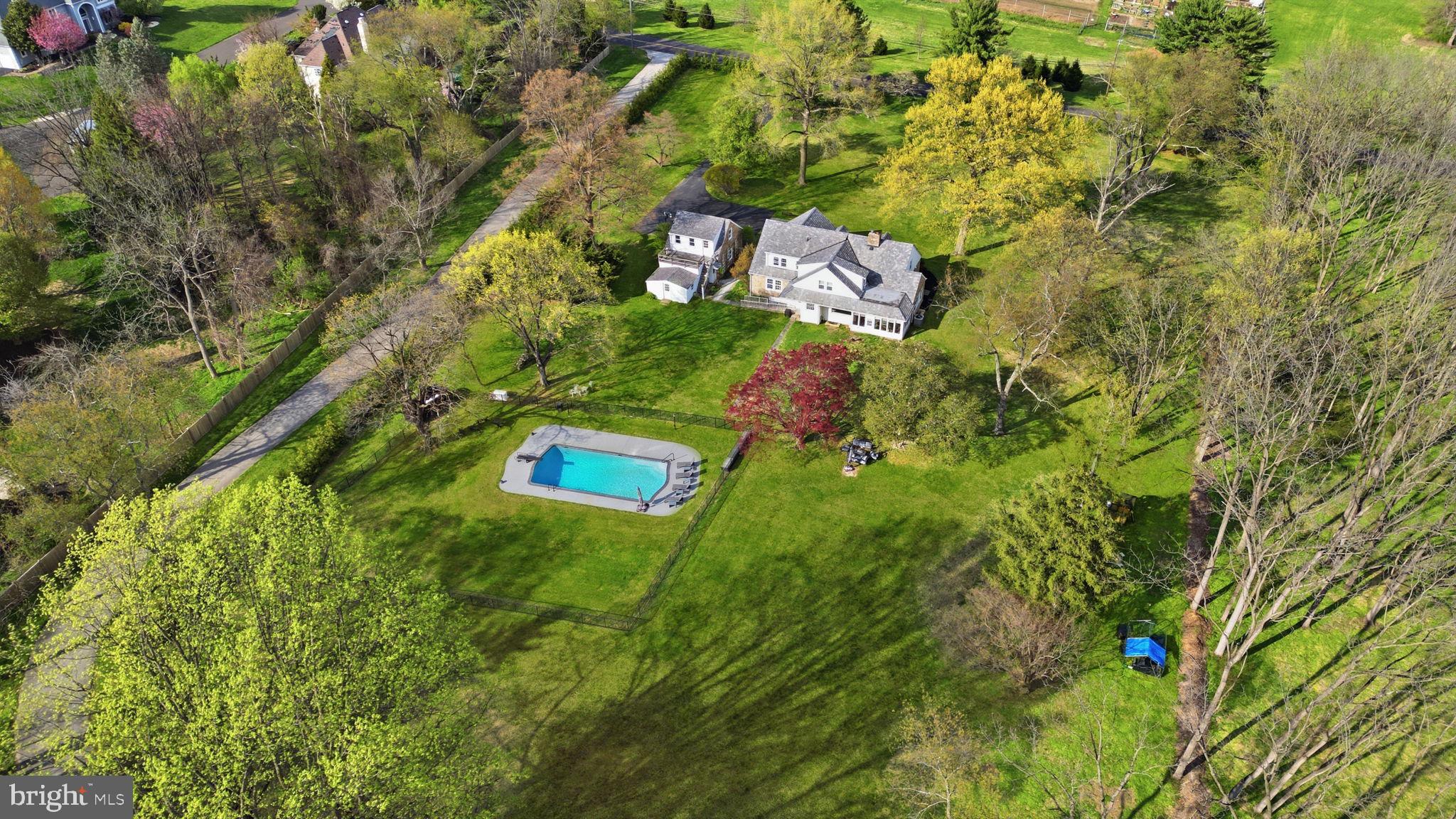 448 Moredon Road Huntingdon Valley, PA 19006 - Photo 49 of 66 a view of a big yard with plants and large trees