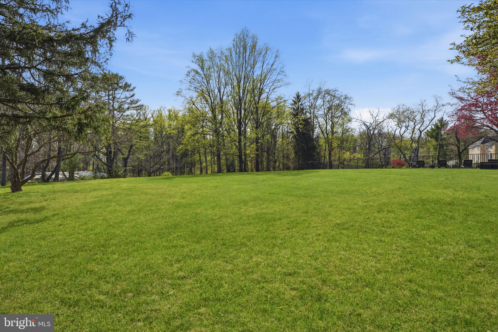 448 Moredon Road Huntingdon Valley, PA 19006 - Photo 56 of 66 a view of a field with trees in the background