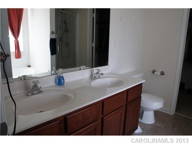 12017 Downy Birch Road Charlotte, NC 28227 - Photo 12 of 16 a bathroom with a sink and a mirror