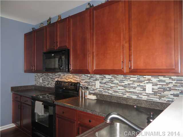 12017 Downy Birch Road Charlotte, NC 28227 - Photo 4 of 16 a kitchen with stainless steel appliances granite countertop a sink stove and cabinets