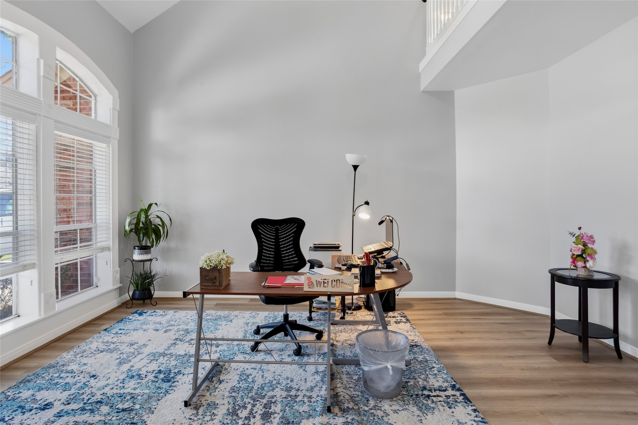 1131 Windsor Chase Lane Spring, TX 77373 - Photo 20 of 39 a view of a workspace with furniture and a window