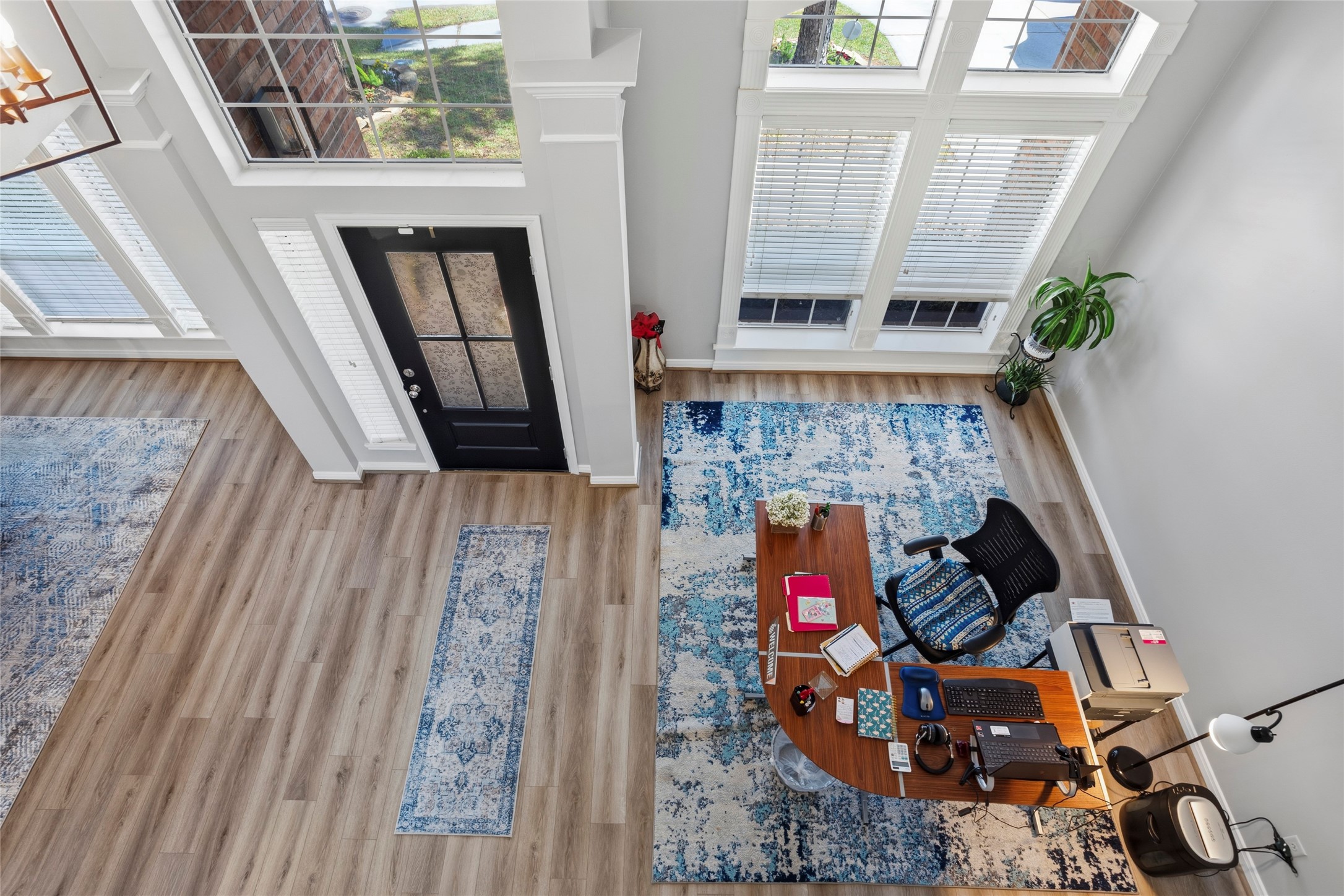1131 Windsor Chase Lane Spring, TX 77373 - Photo 24 of 39 a living room with furniture and a fireplace