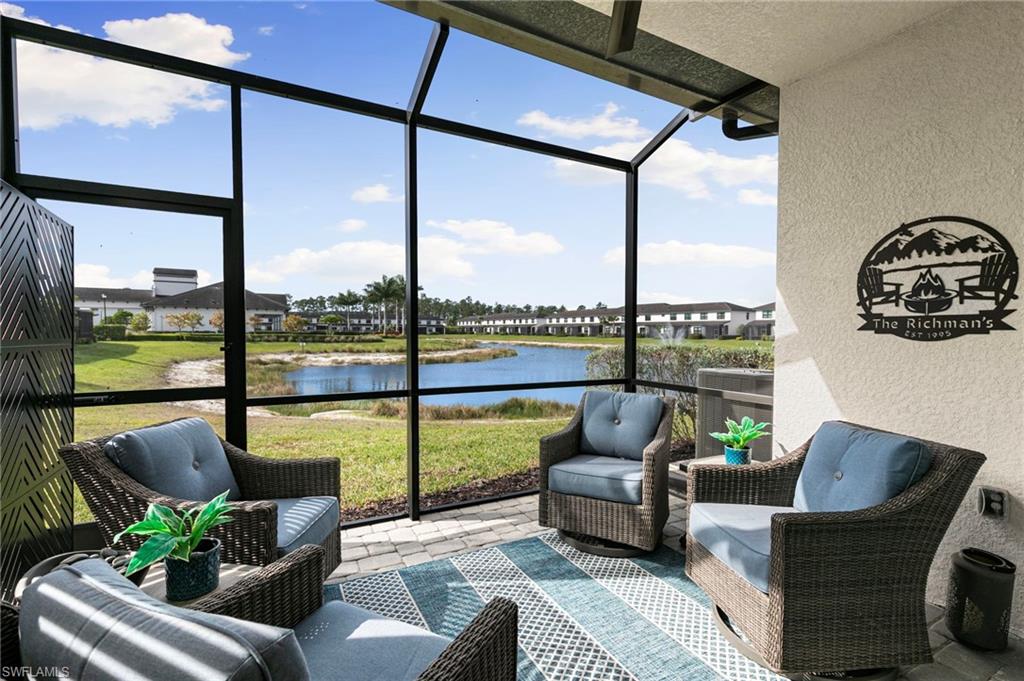 7535 Rockefeller Drive Naples, FL 34119 - Photo 25 of 35 Extended Screened in Lanai