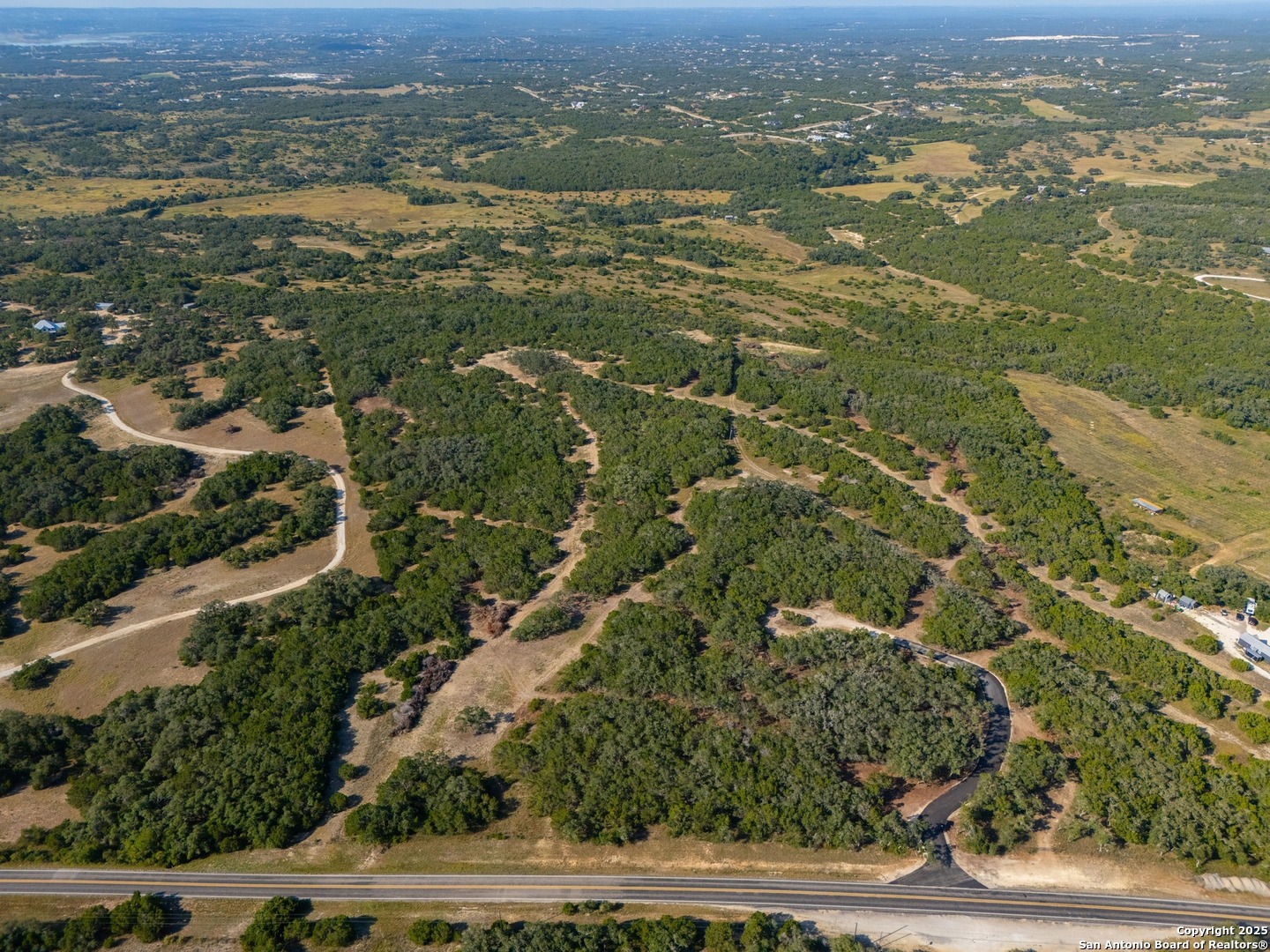 Tract 2 Pierson Road Blanco, TX 78606 - Photo 7 of 13 an aerial view of residential houses with outdoor space
