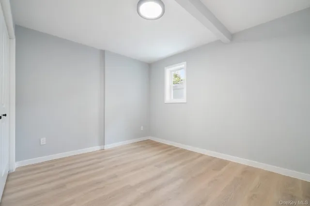 wooden floor in an empty room