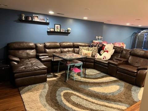 2433 Flat Rock Road Dyer, IN 46311 - Photo 11 of 17 a living room with furniture and a gym
