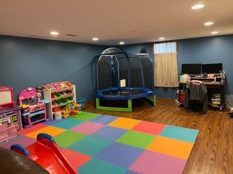 2433 Flat Rock Road Dyer, IN 46311 - Photo 13 of 17 a room with musical instruments and air hockey table