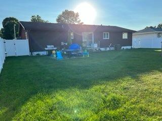 2433 Flat Rock Road Dyer, IN 46311 - Photo 15 of 17 a view of a building with a yard