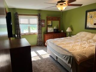 2433 Flat Rock Road Dyer, IN 46311 - Photo 6 of 17 a bed sitting in a bedroom next to a window