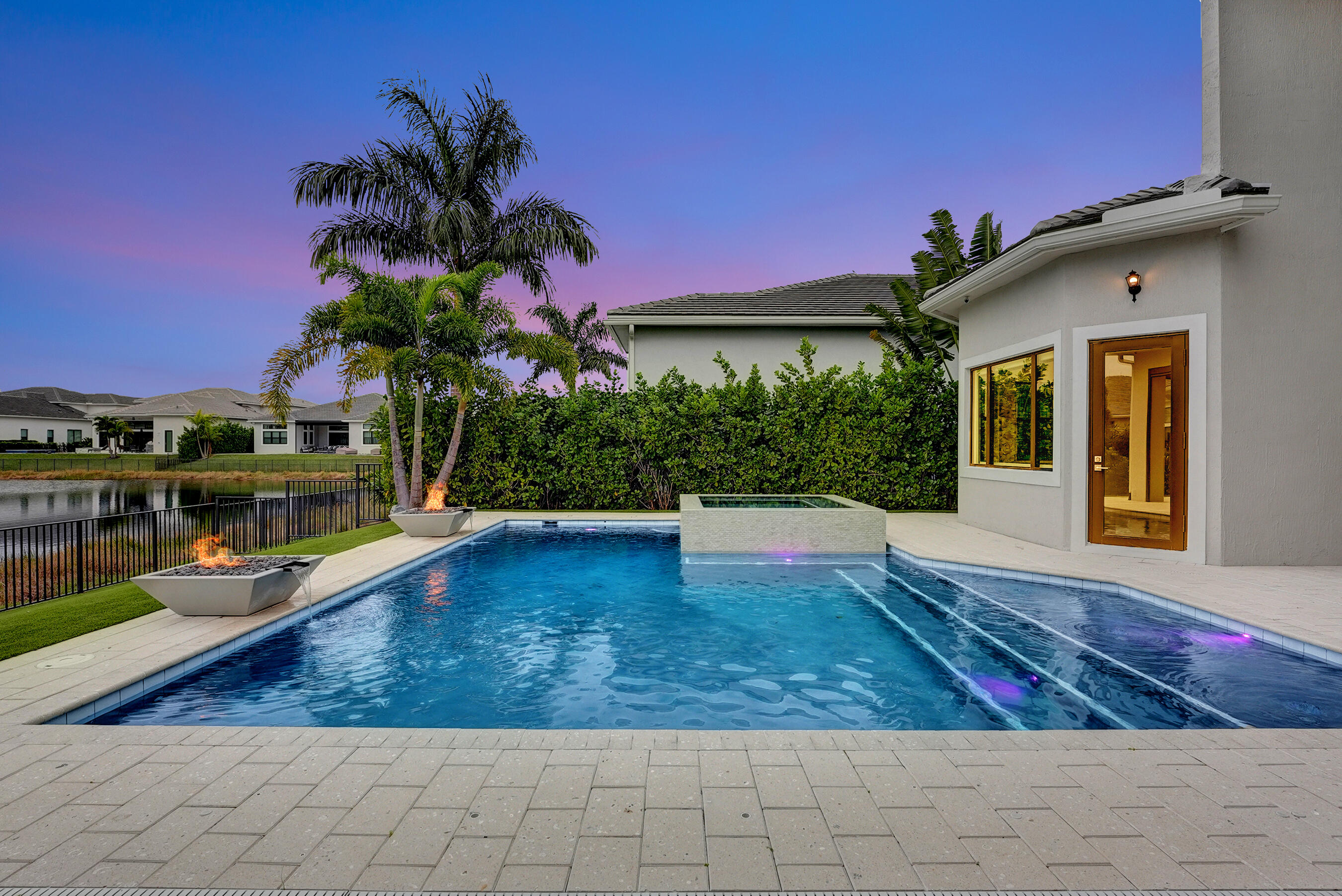 2540 Northwest 75th Street Boca Raton, FL 33496 - Photo 20 of 27 Heated & Chilled Salt Water Pool & Spa