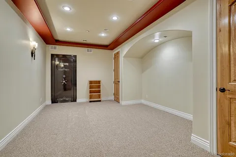 a view of empty room