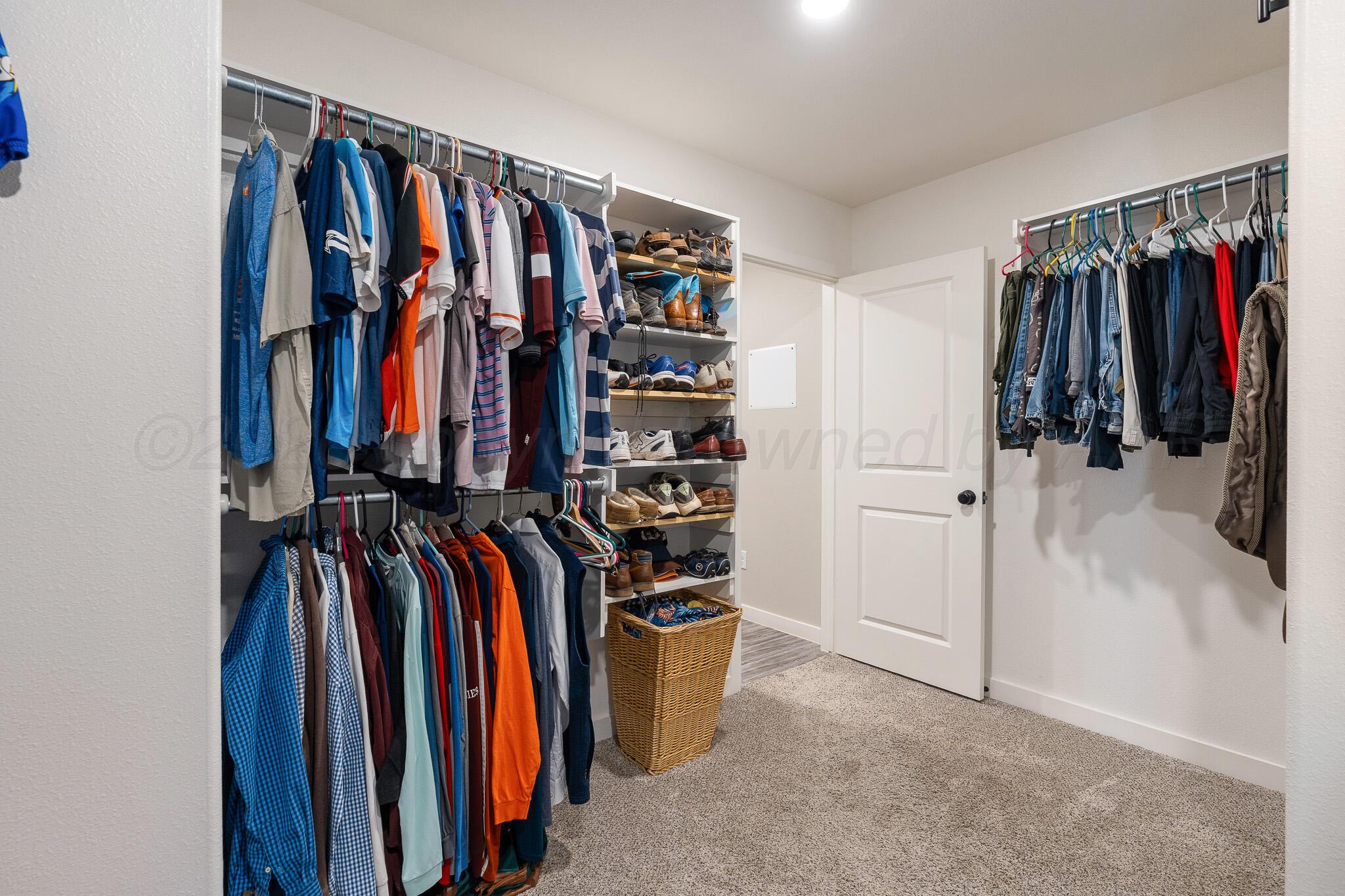 1542 Lullwater Road Amarillo, TX 79118 - Photo 27 of 46 PRIMARY CLOSET