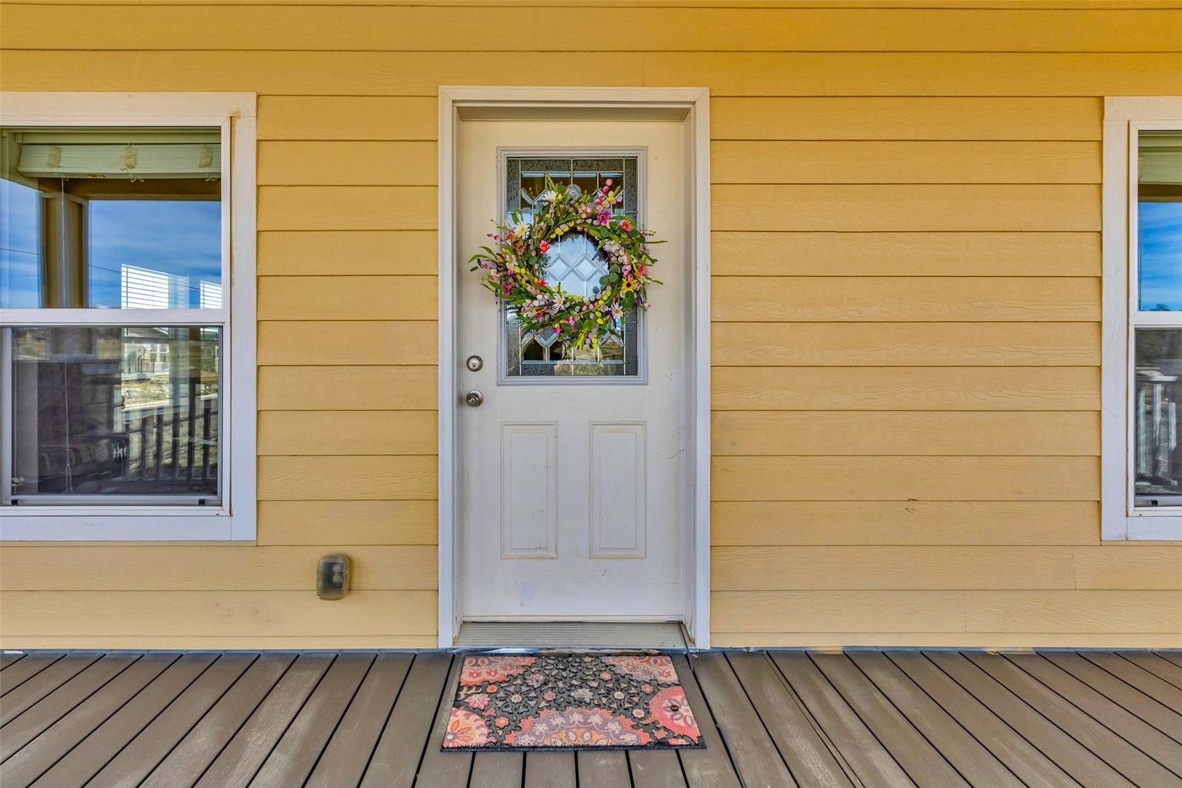 108 A Sun Rock Road, Unit A Fairplay, CO 80440 - Photo 31 of 48 a view of a door and wooden floor