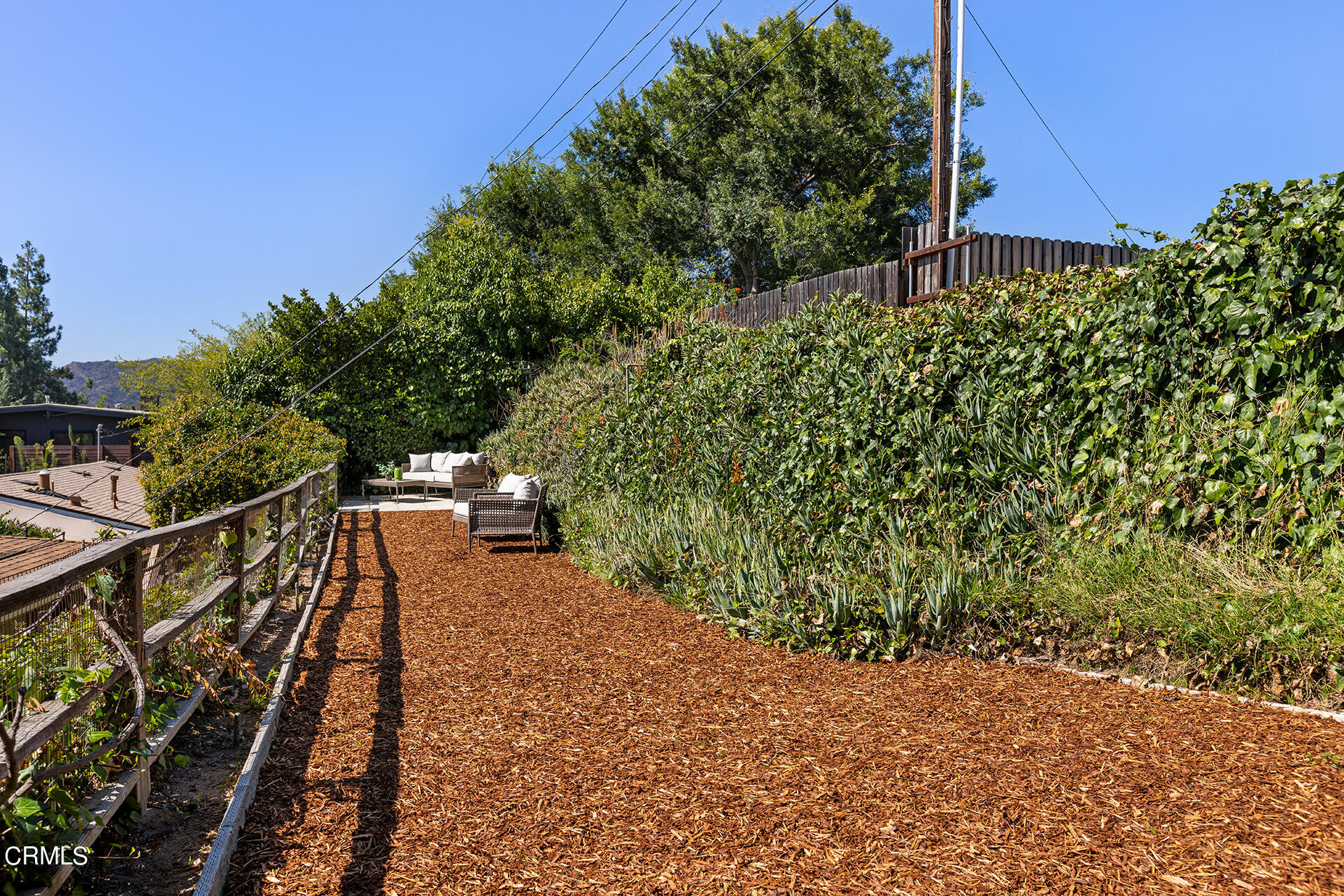 306 Cherry Drive Pasadena, CA 91105 - Photo 17 of 23 a view of a balcony with wooden fence