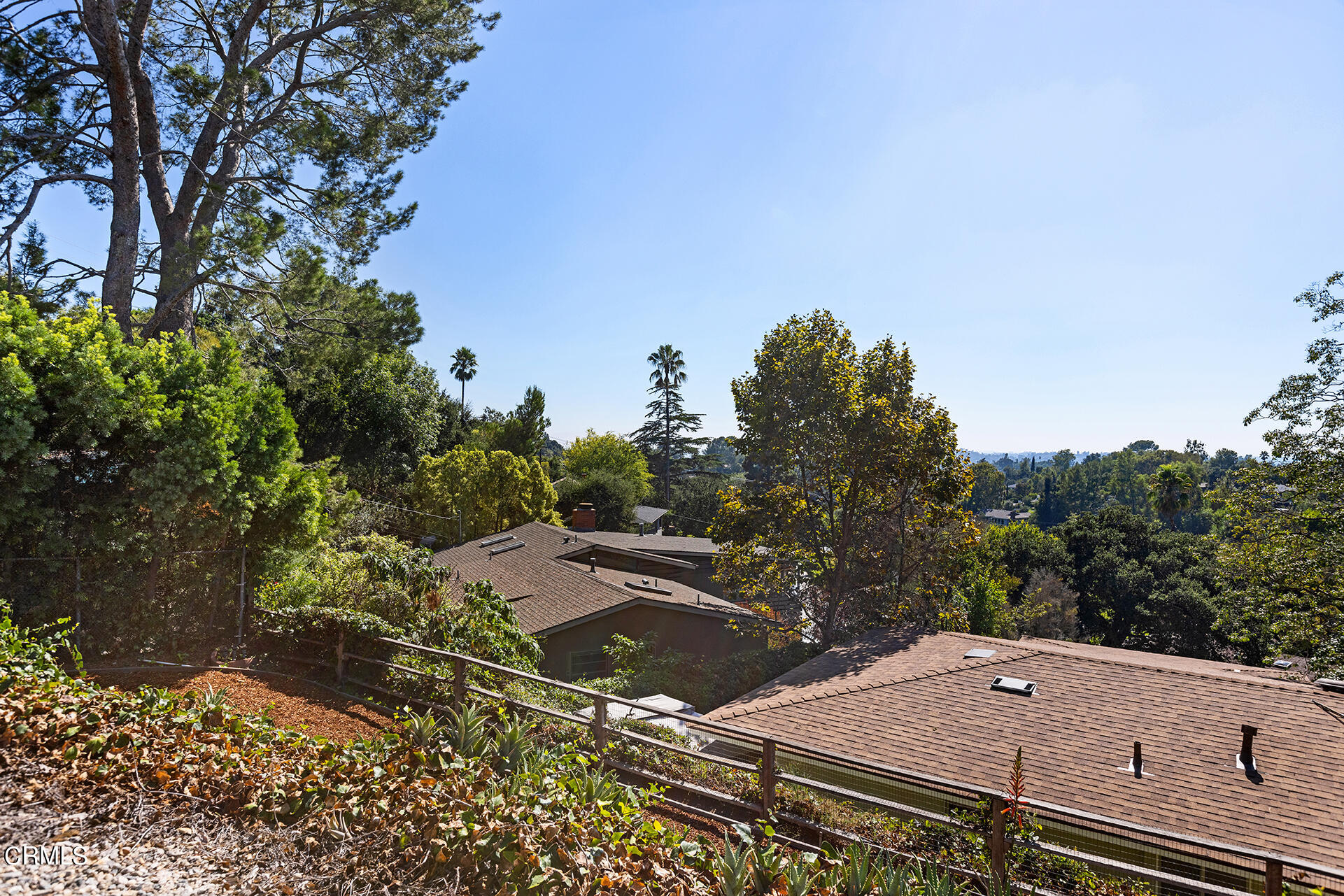 306 Cherry Drive Pasadena, CA 91105 - Photo 18 of 23 a view of a balcony with a yard