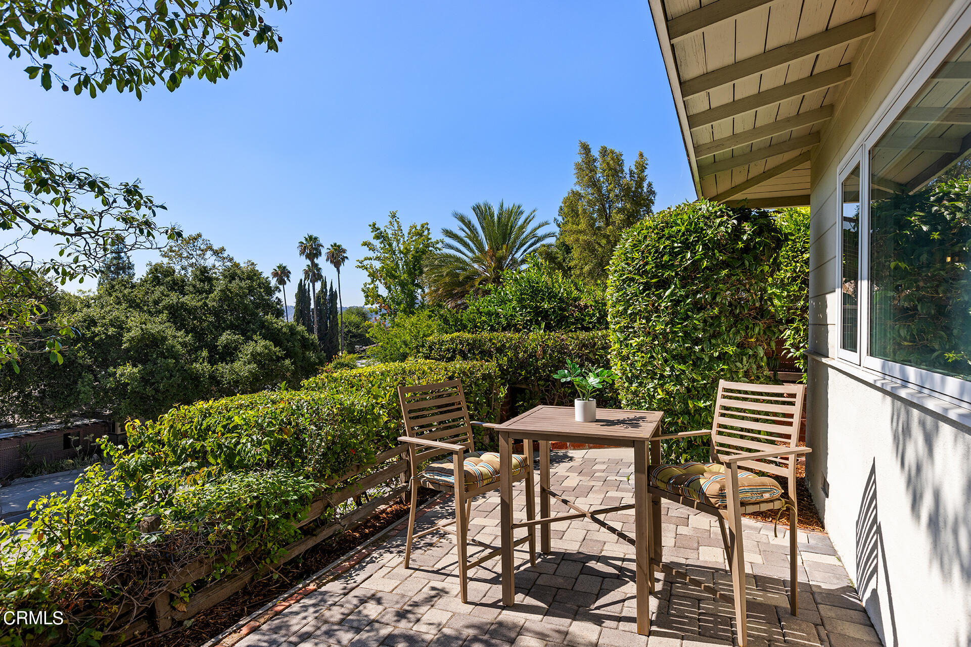 306 Cherry Drive Pasadena, CA 91105 - Photo 21 of 23 a view of chair and table in the patio
