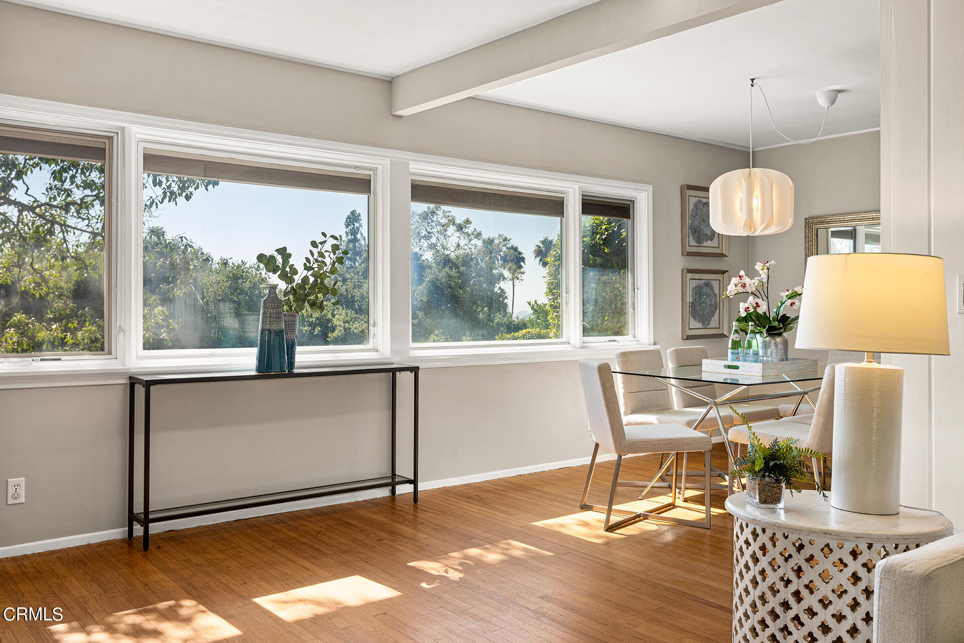 306 Cherry Drive Pasadena, CA 91105 - Photo 4 of 23 a view of a livingroom with furniture wooden floor and a rug