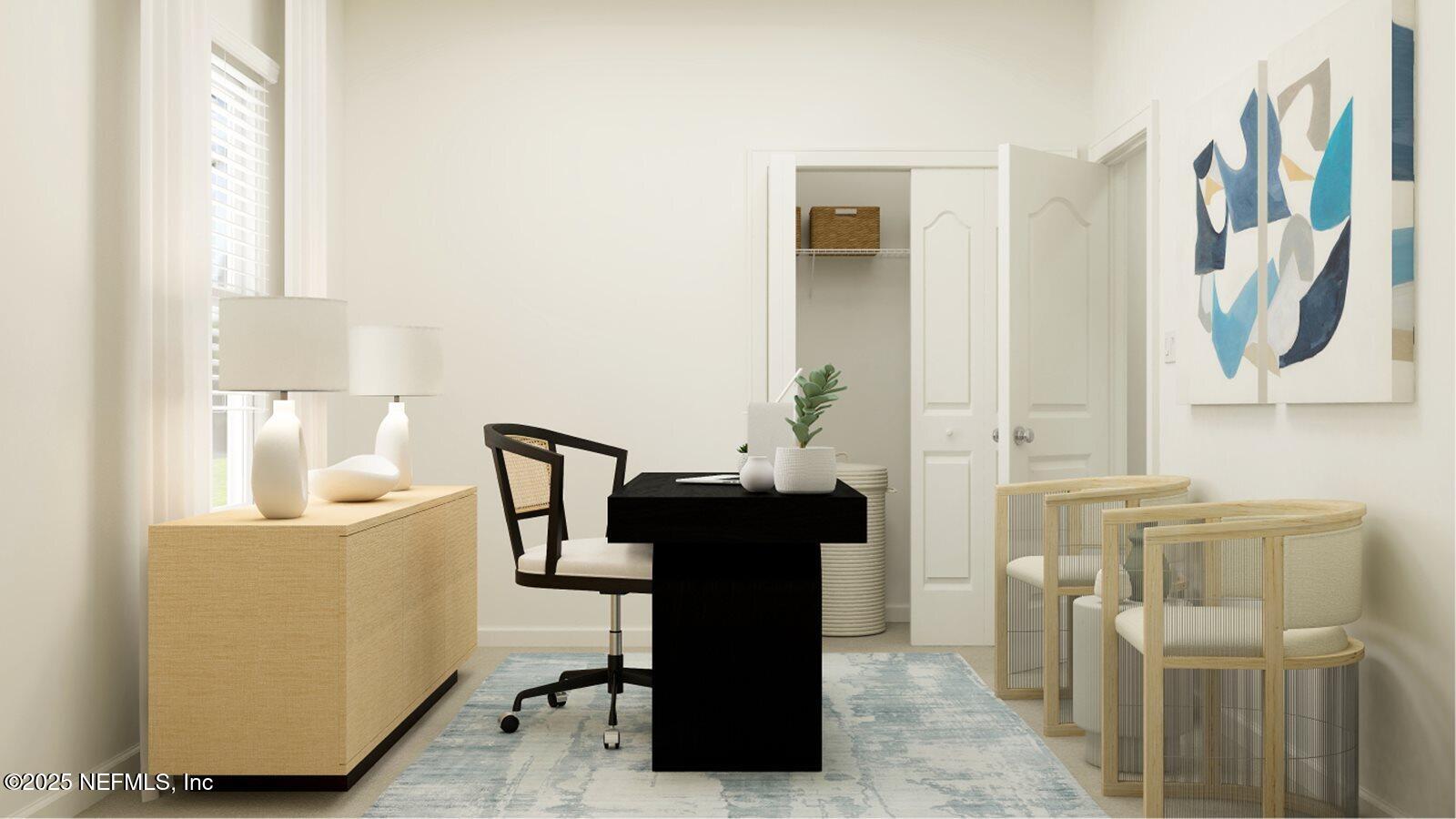 81 Pentwater Road St. Augustine, FL 32092 - Photo 27 of 38 a living room with furniture and a potted plant