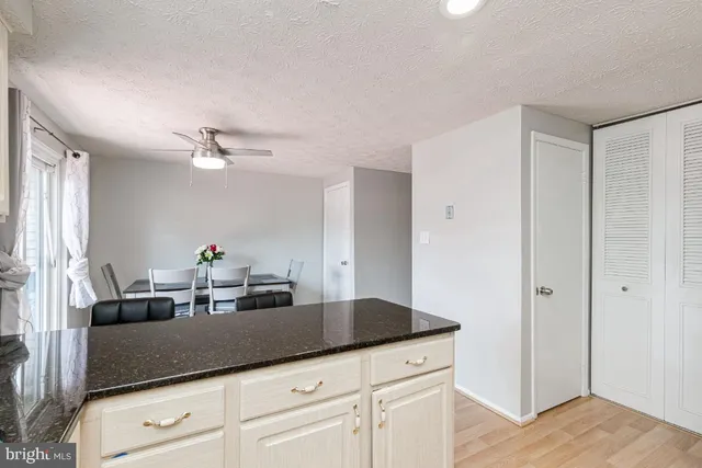 a view of room with fan