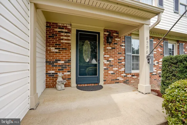 a view of a door and outdoor space
