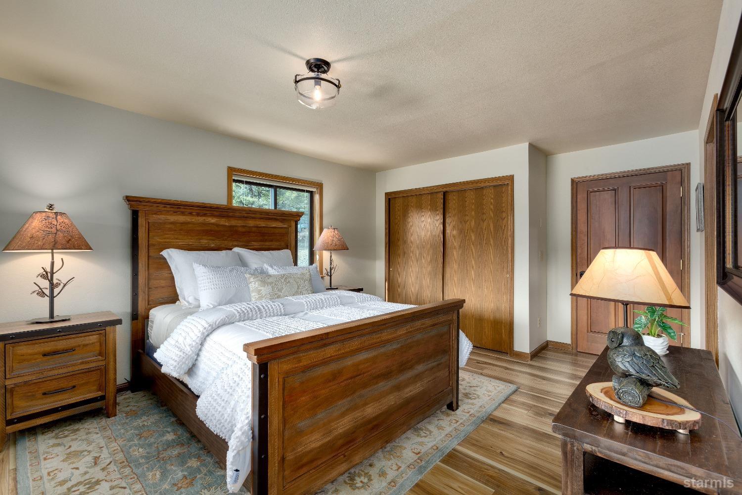 245 Hot Springs Road Markleeville, CA 96120 - Photo 18 of 34 Queen bedroom suite